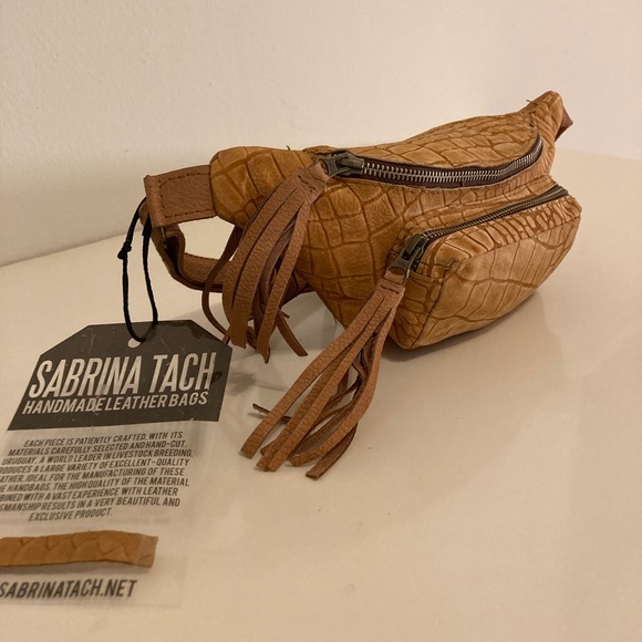 SABRINA TACH Handbags - NEW Leather Fanny Pack by SABRINA TACH